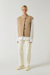 Blouson Adeline Beige Chiné